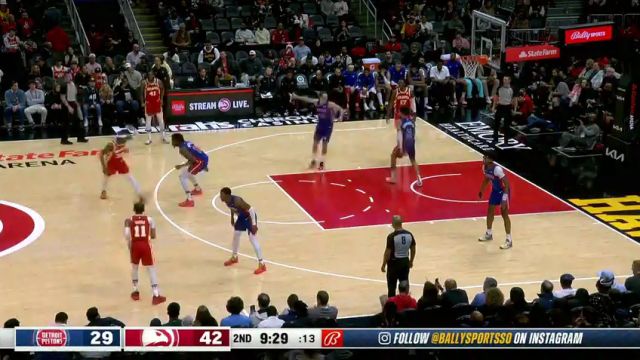 【2023年12月19日】NBA常規(guī)賽:活塞vs老鷹第2節(jié)英文原聲錄像回放