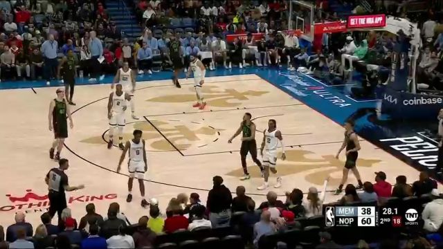 【2023年12月20日】NBA常規(guī)賽：灰熊vs鵜鶘第2節(jié)中文解說錄像回放