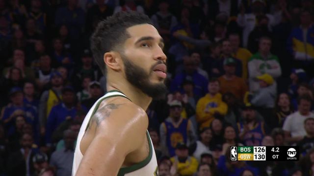 【2023年12月20日】NBA常规赛：凯尔特人vs勇士加时一英文原声录像回放
