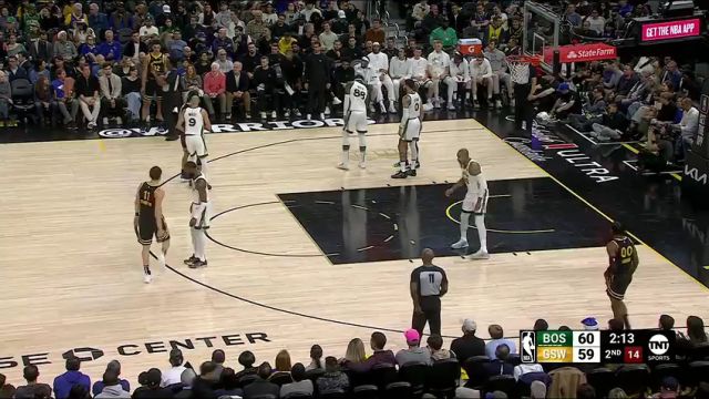【2023年12月20日】NBA常规赛：凯尔特人vs勇士第2节中文解说录像回放
