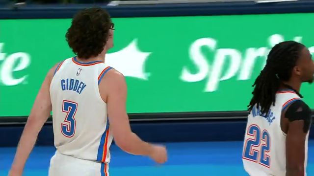 【2023年12月22日】NBA常規(guī)賽：快船vs雷霆第1節(jié)英文原聲錄像回放