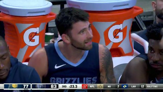 【2023年12月22日】NBA常規(guī)賽:步行者vs灰熊第3節(jié)英文原聲錄像回放