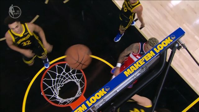 【2023年12月23日 奇才vs勇士集錦】皓籃球感嘆庫(kù)茲馬朗朗上口：馬作的盧跑飛快 進(jìn)攻犯規(guī)造的快