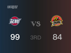 CBA常規(guī)賽：三節(jié)戰(zhàn)罷，廣州以99- 85領(lǐng)先吉林，摩爾21分4籃板6助攻