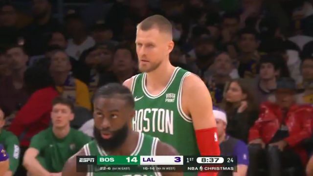 【2023年12月26日 凱爾特人vs湖人集錦】皓籃球毒奶波神反被打進(jìn)2+1：沒辦法太高了 踮腳才到人家腋下