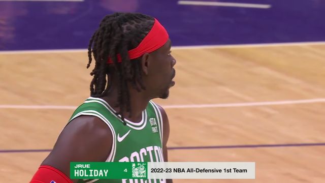 【2023年12月26日】NBA常規(guī)賽：凱爾特人vs湖人第1節(jié)英文原聲錄像回放