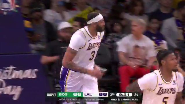 【2023年12月26日】NBA常規(guī)賽：凱爾特人vs湖人第3節(jié)中文解說錄像回放