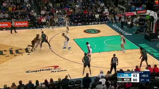 【2023年12月27日】NBA常規(guī)賽:魔術(shù)vs奇才第3節(jié)英文原聲錄像回放