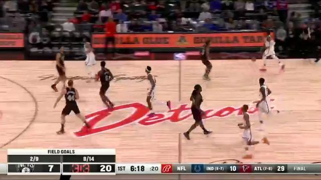【2023年12月27日】NBA常规赛：篮网vs活塞第1节中文解说录像回放