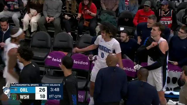 【2023年12月27日】NBA常規(guī)賽:魔術(shù)vs奇才第1節(jié)中文解說錄像回放