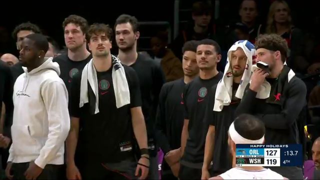 【2023年12月27日】NBA常規(guī)賽:魔術(shù)vs奇才第4節(jié)英文原聲錄像回放