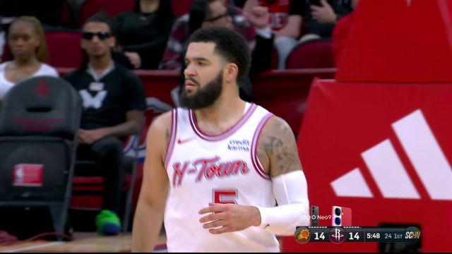 【2023年12月28日 太阳vs火箭集锦】以申京为轴心展开进攻 范弗利特无球跑动中距离接球投进