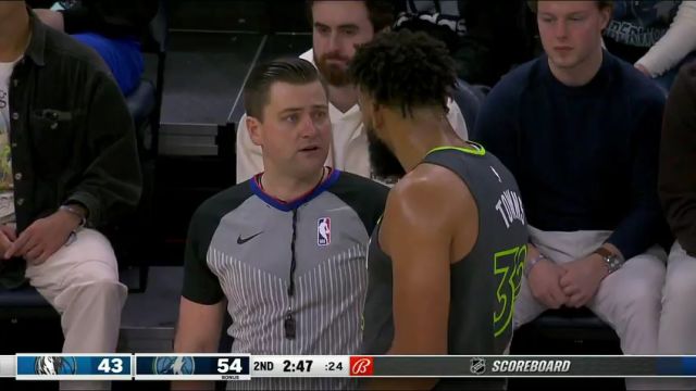 【2023年12月29日】NBA常規(guī)賽：獨(dú)行俠vs森林狼第2節(jié)英文原聲錄像回放