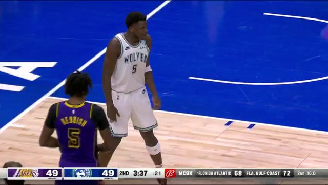【2023年12月31日】NBA常規(guī)賽：湖人vs森林狼第2節(jié)英文原聲錄像回放