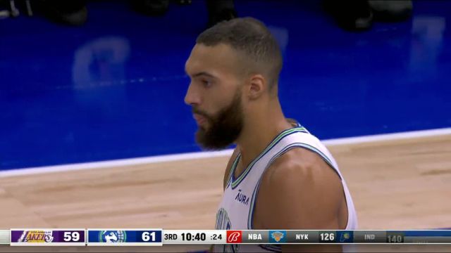 【2023年12月31日】NBA常規(guī)賽：湖人vs森林狼第3節(jié)英文原聲錄像回放