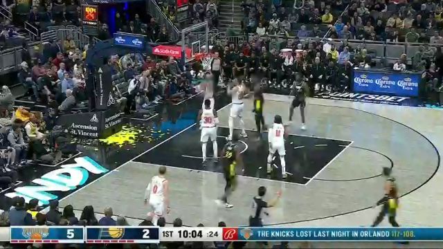 【2023年12月31日】NBA常规赛:尼克斯vs步行者第1节中文解说录像回放