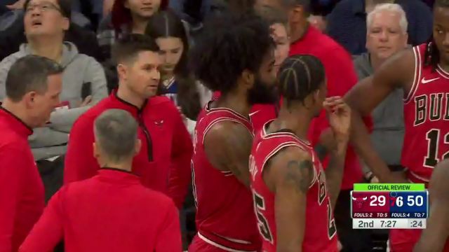 【2024年01月03日】NBA常規(guī)賽:公牛vs76人第2節(jié)中文解說錄像回放