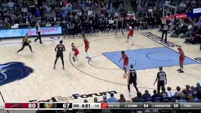 【2024年01月04日】NBA常規(guī)賽:猛龍vs灰熊第3節(jié)中文解說錄像回放