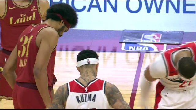 【2024年01月04日】NBA常规赛：奇才vs骑士第1节英文原声录像回放