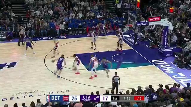 【2024年01月04日】NBA常規(guī)賽:活塞vs爵士第1節(jié)中文解說錄像回放