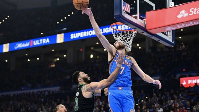 【2024年01月04日 雷霆vs老鹰集锦】NBA官宣新秀榜:霍姆格伦力压文班亚马蝉联榜首,波杰姆斯基升至第六