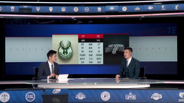 【2024年01月05日】雄鹿vs馬刺第3節(jié)中文解說錄像回放