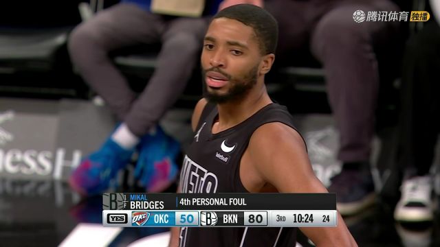 【2024年01月06日】2023/24赛季NBA常规赛:雷霆 VS 篮网 全场录像回放