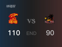 江苏vs深圳比分：萨林杰23分卡巴18分 江苏90-110败给深圳
