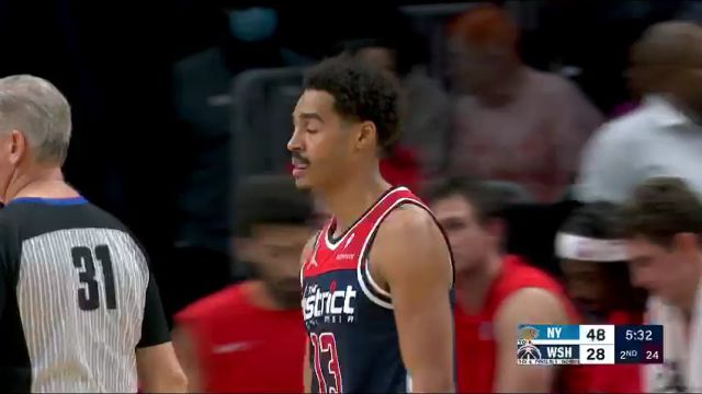 【2024年01月07日】NBA常规赛:尼克斯vs奇才第2节中文解说录像回放