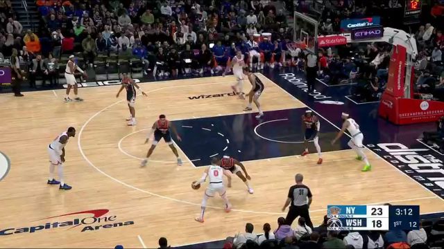 【2024年01月07日】NBA常规赛:尼克斯vs奇才第1节中文解说录像回放