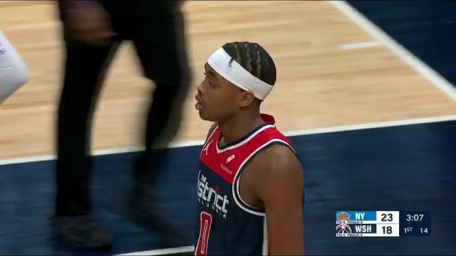 【2024年01月07日】NBA常规赛:尼克斯vs奇才第1节英文原声录像回放