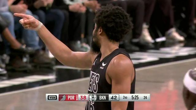 【2024年01月08日】NBA常規(guī)賽：開拓者vs籃網(wǎng)第2節(jié)中文解說錄像回放