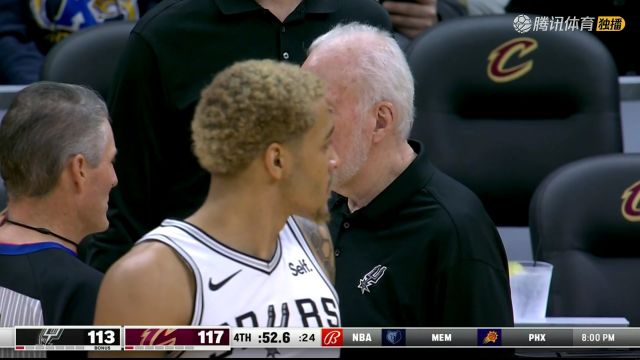 【2024年01月08日】2023/24賽季NBA常規(guī)賽：馬刺 VS 騎士 全場錄像回放