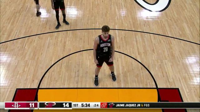 【2024年01月09日】NBA常規(guī)賽：火箭vs熱火第1節(jié)中文解說(shuō)錄像回放