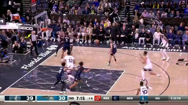 【2024年01月10日】NBA常規(guī)賽：森林狼vs魔術(shù)第2節(jié)中文解說錄像回放