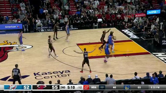 【2024年01月11日】NBA常規(guī)賽:雷霆vs熱火第2節(jié)英文原聲錄像回放