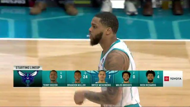 【2024年01月11日】NBA常规赛国王vs黄蜂第1节英文原声录像回放