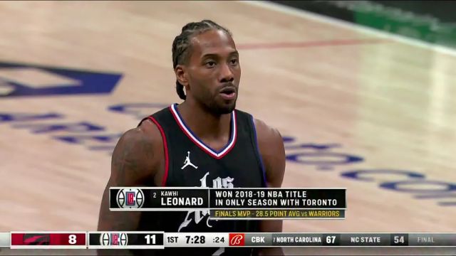 【2024年01月11日】NBA常規(guī)賽：猛龍vs快船第1節(jié)中文解說錄像回放
