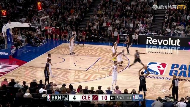 【2024年01月12日】2023/24賽季NBA常規(guī)賽：籃網(wǎng) VS 騎士 全場錄像回放