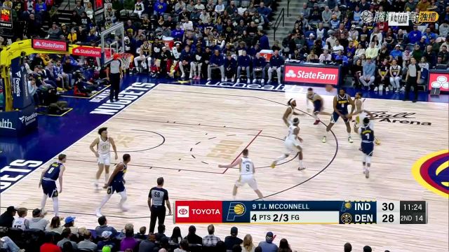 【2024年01月15日】2023/24賽季NBA常規(guī)賽：步行者 VS 掘金 全場(chǎng)錄像回放