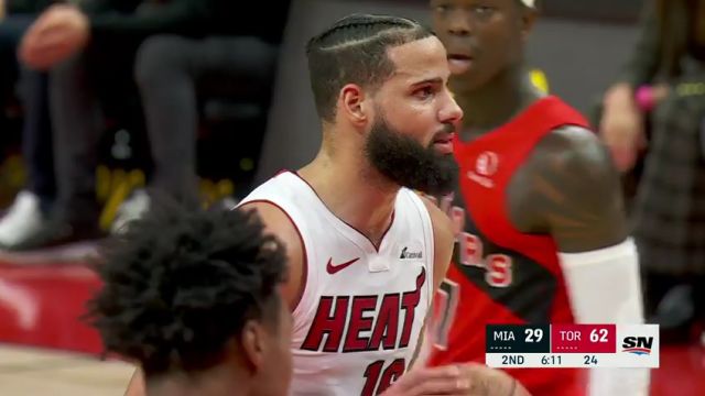 【2024年01月18日】NBA常規(guī)賽:熱火vs猛龍第2節(jié)英文解說錄像回放
