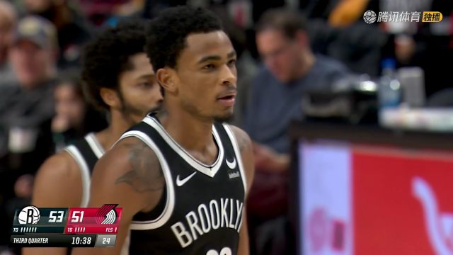 【2024年01月18日】2023/24赛季NBA常规赛：篮网 VS 开拓者 全场录像回放