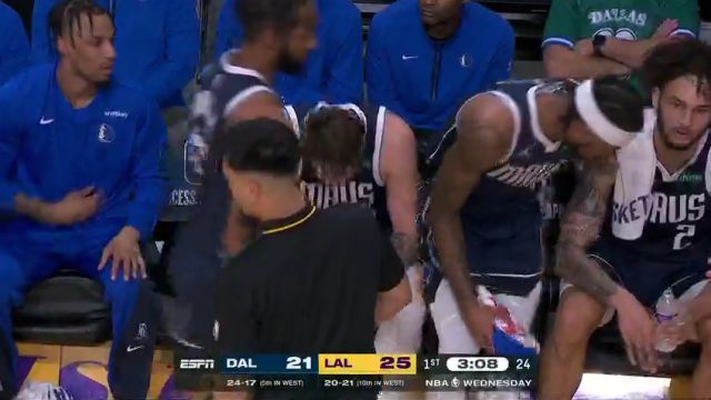 【2024年01月18日】NBA常規(guī)賽：獨行俠vs湖人第1節(jié)中文解說錄像回放