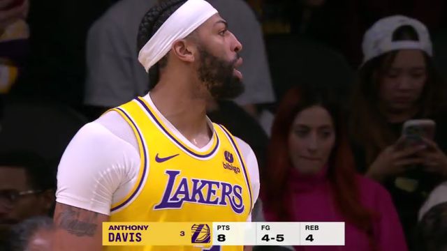 【2024年01月18日】NBA常規(guī)賽：獨行俠vs湖人第1節(jié)英文原聲錄像回放