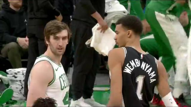 【2024年01月18日】NBA常規(guī)賽：馬刺vs凱爾特人第1節(jié)中文解說錄像回放