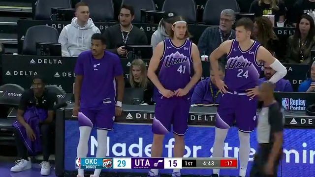 【2024年01月19日】NBA常規(guī)賽:雷霆vs爵士第1節(jié)英文原聲錄像回放