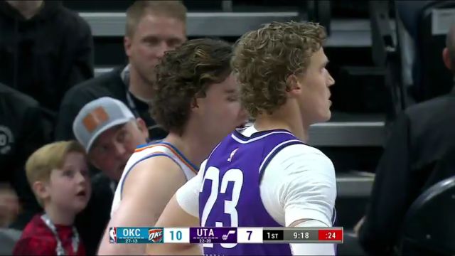 【2024年01月19日】NBA常規(guī)賽:雷霆vs爵士第1節(jié)中文解說錄像回放