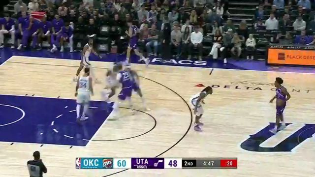 【2024年01月19日】NBA常規(guī)賽:雷霆vs爵士第2節(jié)英文原聲錄像回放