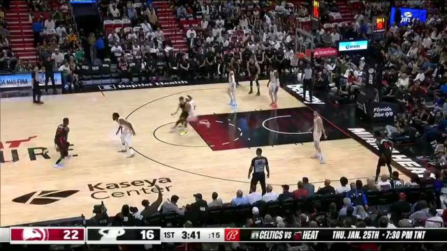 【2024年01月20日 老鷹vs熱火集錦】穆雷眼疾手快搶斷上籃 巴特勒突然啟動掛筐爆扣予以回應(yīng)