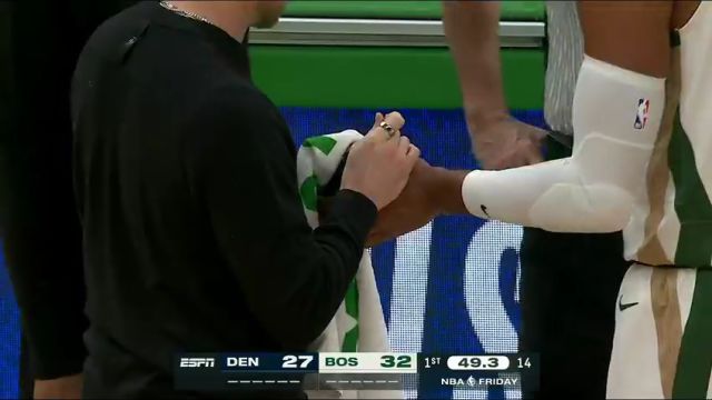【2024年01月20日】NBA常規(guī)賽：掘金vs凱爾特人第1節(jié)英文原聲錄像回放